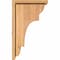 Ekena Millwork New Brighton Smooth Corbel w/Backplate, Western Red Cedar, 7 1/2"W x 12"D x 20"H COR08X12X20NEB01SWR - alternate 3